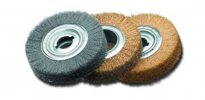 LESSMANN Entgrat-Rundbürsten Drm 250 mm breit 100 mm Rohr 100 mm Stahldraht STH gew. 0,35 mm Bohrung 50,8 mm mit Doppelkeilnut 13 x 7 mm (Abnahmemenge 2 Stk.)
