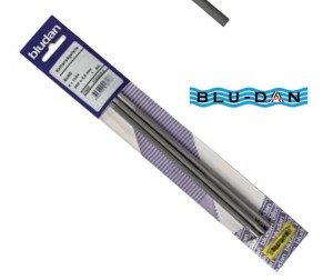 BLUDAN Runde Kettensägefeile Ø3,5 X 200 mm (Set 3 Stk.)