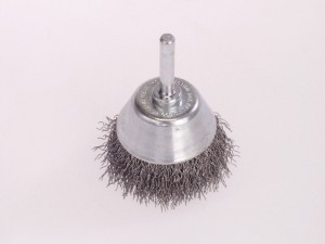 LESSMANN Flächenbürsten mit 6 mm Schaft Drm 40 mm Stahldraht STA gew. 0,20 mm
