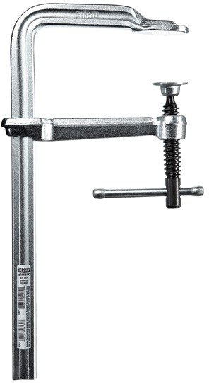 BESSEY Ganzstahl-Schraubzwinge classiX GS30K mit Knebelgriff
Spannweite 300 mm/Ausladung 140 mm