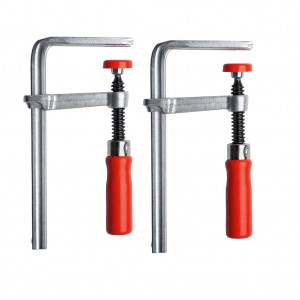 BESSEY Ganzstahl-Tischzwinge GTR12SET (2 x GTR12) zum Fixieren von Führungsschienen
Spannweite 120 mm/Ausladung 60 mm