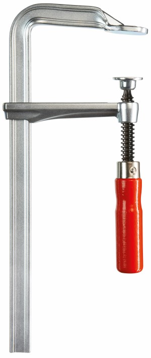 BESSEY Ganzstahl-Schraubwzinge GZ100 mit Holzgriff
Spannweite 1.000 mm/Ausladung 120 mm