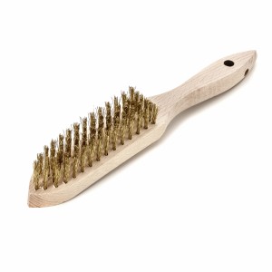 LESSMANN Handbürsten 6 Reihen Messingdraht MES gew. 0,35 mm