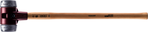 HALDER SIMPLEX-Vorschlaghammer 
mit Stahlgussgehäuse und Holzstiel, 
Ø 80 / Stiel 700 mm
 Weichmetall