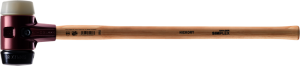 SIMPLEX-Vorschlaghammer
 mit Stahlgussgehäuse und Holzstiel, 
Ø 80 / Stiel 700 mm
 Gummikomposition / Nylon
