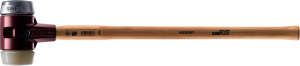 HALDER SIMPLEX-Vorschlaghammer
 mit Stahlgussgehäuse und Holzstiel, 
Ø 80 / Stiel 700 mm Nylon / Weichmetall

