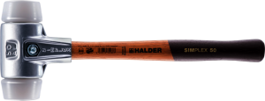 SIMPLEX-SCHONHAMMER  ALU
Nylon, weiß beidseitig