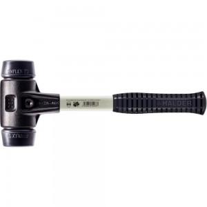 HALDER Schonhammer 80mm Gummi Fiberglasstiel C-Gehäuse Simplex
