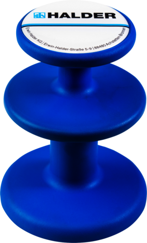 HALDER Magnethalter Blau