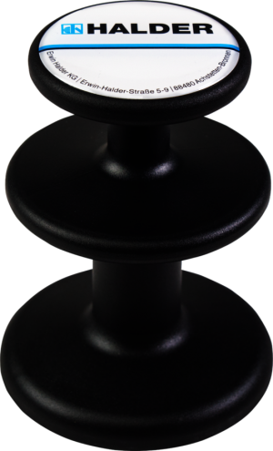 HALDER Magnethalter Schwarz