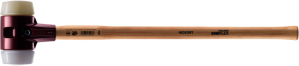 HALDER SIMPLEX-Vorschlaghammer 
mit Stahlgussgehäuse und Holzstiel,
 Ø 80 / Stiel 700 mm
 Superplastik / Nylon