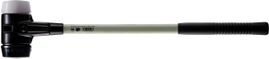 HALDER SIMPLEX-Vorschlaghammer
mit verstärktem Stahlgussgehäuse und Fiberglasstiel,
Ø 80, Stiel 700 mm
Gummikomposition / Superplastik
