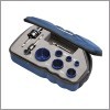 IRWIN Bi-Metall Lochsägenset INT600L: 16, 20, 25, 32, 38, 51mm, Halter 10504535 & 10504536, Pilotbohrer