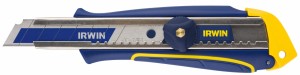 IRWIN Professional Abbrechklingenmesser mit Feststellschraube, Bi-Metall Klinge - 18mm