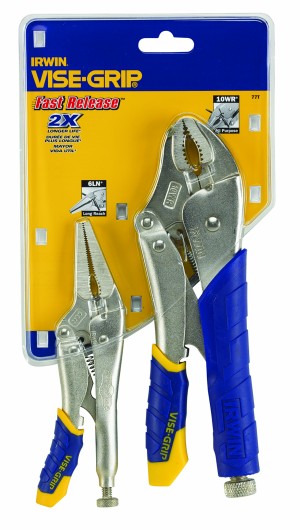 IRWIN Gripzangen - Sätze 2 Stck. Fast Release - (10WR, 6LN)