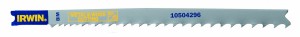 IRWIN Bi-Metall-Stichsägeblätter für Metall & Holz - U-Schaft BIM, 132mm, Progressiv 5-10TPI, U345X   1 Pkg. = 5 Stk.