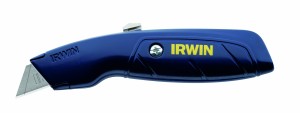 IRWIN Professional Trapezklingenmesser mit einziehbarer Klinge Professional