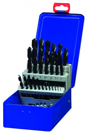 IRWIN HSS Pro Bohrer Sätze HSS Pro, 25pc set in metal case: 1,0 - 13,0mm in steps of 0,5mm