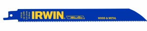 IRWIN Bi-Metall-Säbelsägeblätter für Metall- und Holzschnitt 810R 200mm 10TPI   1 Pkg. = 25 Stk.