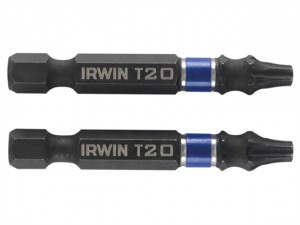 IRWIN Impact Power Schraubendreher Bit T20 50MM 2 Stk.