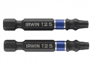 IRWIN Impact Power Schraubendreher Bit T25 50MM 2 Stk.