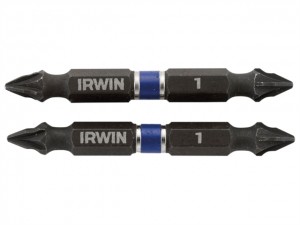 IRWIN Impact Doppelend-Power Bit PZ3 60mm 2 Stk.