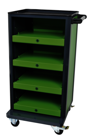 KUKKO Werkstattwagen Baureihe K-CubeBoxx - frei kombinierbar mit Schubfächern für das bewährte KUKKO L-BOXX-System
