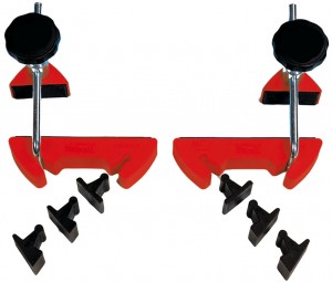 BESSEY GehrungsSpannsystem MCX 
Spannweite 100 mm/Winkel 22,5°/30°/45°/60°