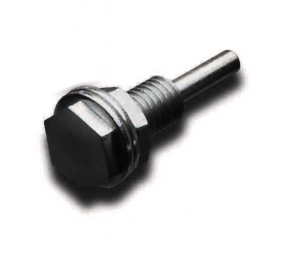 LESSMANN Einspannschaft für Rund- und Flächenbürsten Drm 6 mm Lang 40 mm Gew. M 10 links Schaft und Gewinde auf einer Seite
