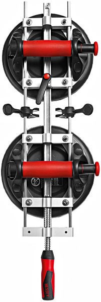 BESSEY Plattenspanner PS130
Spannweite 5-130 mm/Breite 215 mm/Länge 715 mm