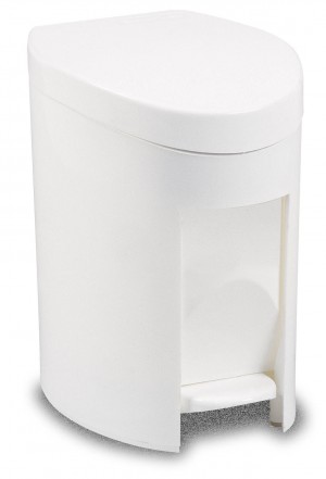 RUBBERMAID Toiletten-Tretteimer, 6 l