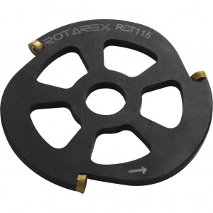 ROTAREX CARBtech RCT DRM 115mm Profi-Hartmetallscheibe für Winkelschleifer 3 Schneiden