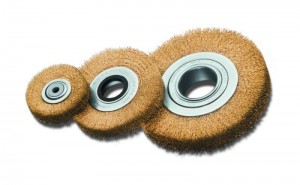 Rundbürsten Messingdraht MES gewellt 0,20 mm