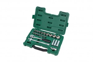 SATA 23-tlg. 1/2"-Antrieb 6-Punkt-Metrischer Steckschlüsselsatz - Modell 9005