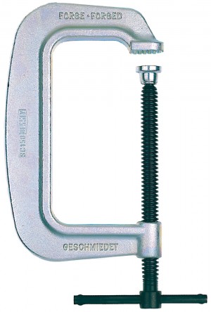BESSEY C-Schraubzwinge SC150 geschmiedet
Spannweite 0-150 mm/Ausladung 95 mm/Spannkraft 18 kN
