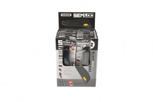 SEMLOC BlackSeries Display mit 12 Universalcuttern 18 mm (SK2) - AutoLock