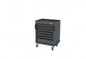 Semloc WorkSpace Werkzeugwagen mit 7 Schubladen,  Außenabmessung 646x458x861, Innenabmessung Schublade 537x388 mm