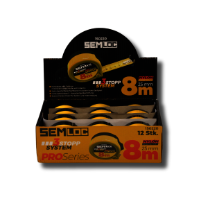 SEMLOC ProSeries Rollbandmaß 8m 25 mm
