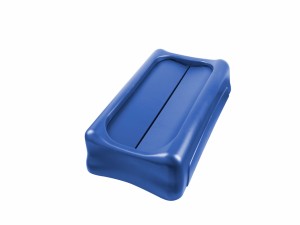 RUBBERMAID Schwingdeckel für Slim Jim, Farbe Blau
