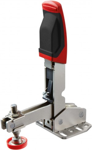 BESSEY Senkrechtspanner mit offenem Arm und waagrechter Grundplatte STC-VH50
Spannweite 40 mm/Auto. Anpassung 35 mm/ Spannkraft 2.500N mit 2K-Griff