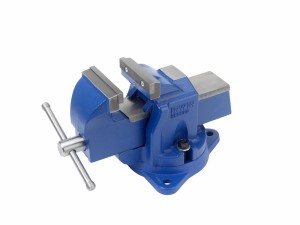 IRWIN Werkstatt-Schraubstock mit Amboss, Drehplatte, 4” / 100mm