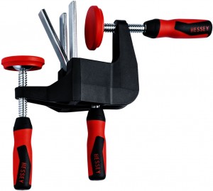 BESSEY Türfutter-Richtzwinge TFM-2K mit 2K-Griff
Verstellweg 35 mm/Ausladung 70 mm