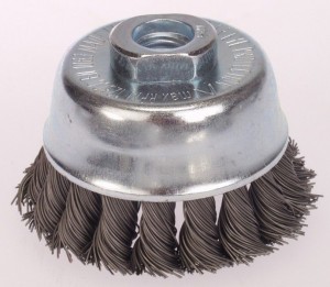 Zopf-Topfbürsten Stahldraht STH glatt 0,50 mm