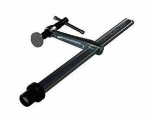 BESSEY Spannelement mit fixer Ausladung TW16-20-10K mit Knebelgriff
ø 16 mm/Spannhöhe 200 mm/Ausladung 100 mm/Schiene 22x8,5 mm