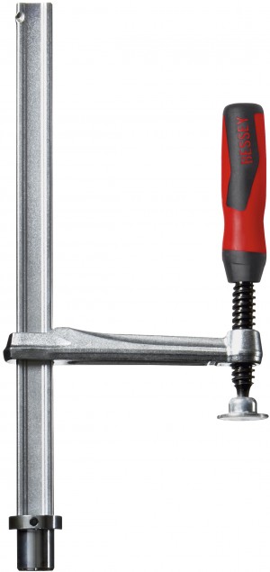 BESSEY Spannelement mit fixer Ausladung TW16-20-10-2K mit 2K-Griff
ø 16 mm/Spannhöhe 200 mm/Ausladung 100 mm/Schiene 22x8,5 mm