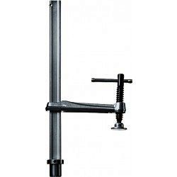 BESSEY Spannelement mit fixer Ausladung TW28-30-14K mit Knebelgriff
ø 28 mm/Spannhöhe 300 mm/Ausladung 140 mm/Schiene 28x11 mm


