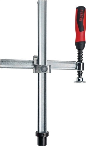 BESSEY Spannelement mit variabler Ausladung TWV16-20-15-2K mit 2K-Griff
ø 16 mm/Spannhöhe 200 mm/Ausladung 30-150 mm/Schiene 22x8,5 mm