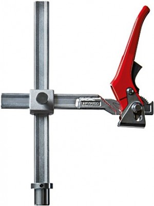 BESSEY Spannelement mit variabler Ausladung TWV16-20-15H mit Hebelgriff
ø 16 mm/Spannhöhe 200 mm/Ausladung 60-150 mm/Schiene 22x8,5 mm