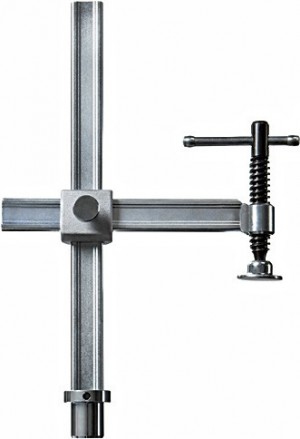 BESSEY Spannelement mit variabler Ausladung TWV16-20-15K mit Knebelgriff
ø 16 mm/Spannhöhe 200 mm/Ausladung 30-150 mm/Schiene 22x8,5 mm