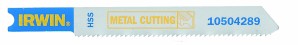 IRWIN HCS Stichsägeblätter für Metall - U-Schaft HSS, 70mm, 12 TPI, U118B   1 Pkg. = 5 Stk.